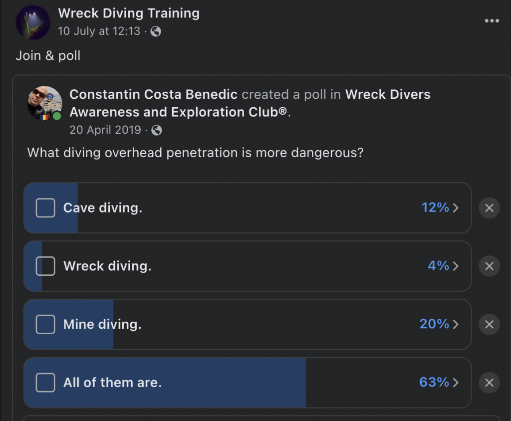 Wreck Divers Awareness & Exploration Club®
